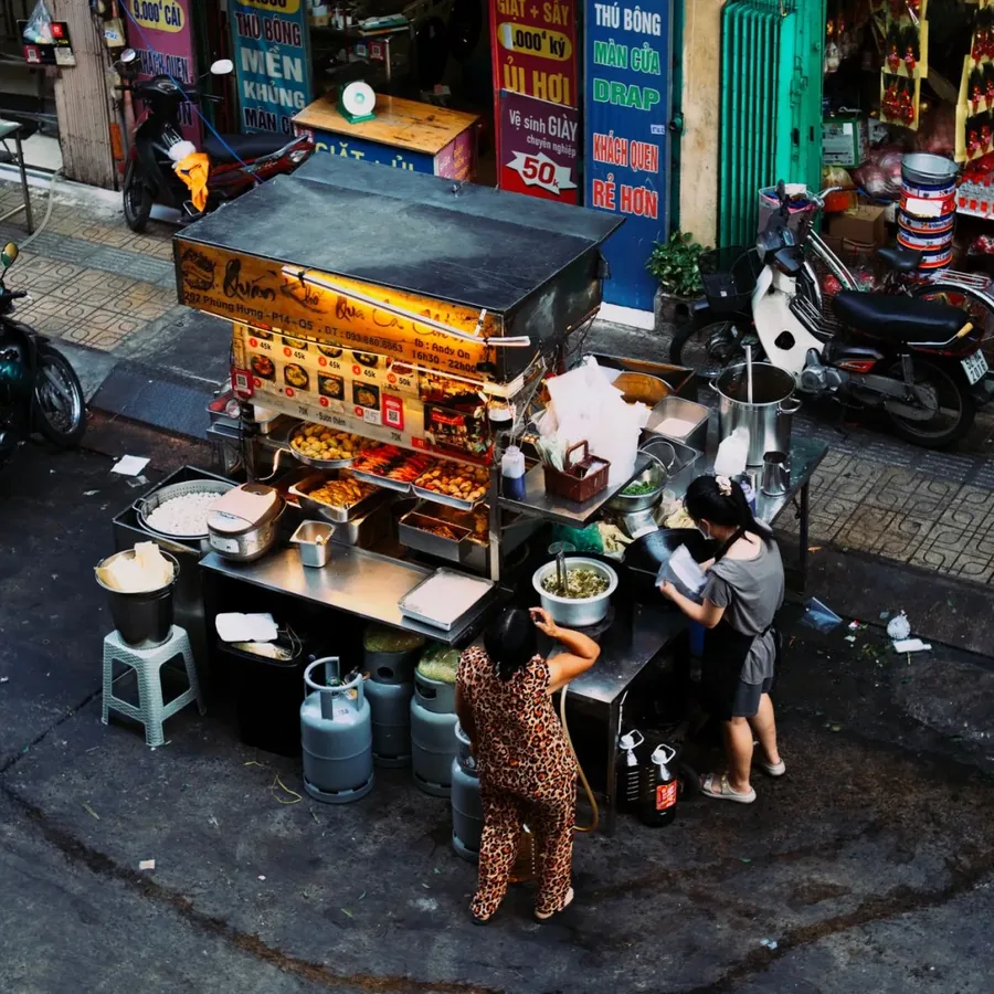 Đội ngũ đầu bếp tại quán